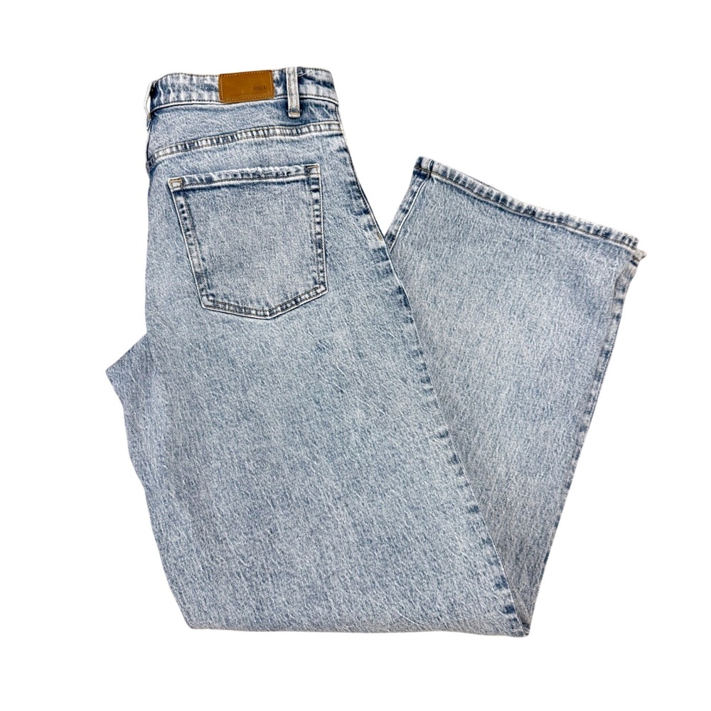 BKE Denim Taylor Low Slung Baggy Wide Leg Jeans Light Wash 26x32 Womens